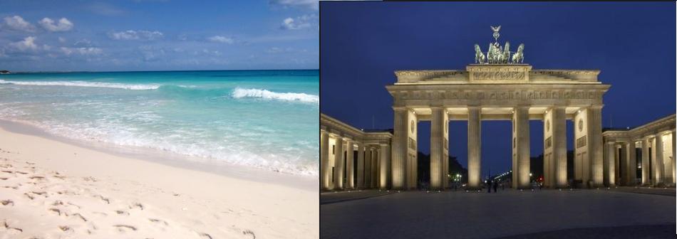 From Caribbean in Winter + to Europe in Summer for 20,000 American Airlines miles TOTAL