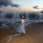 Big waves at Makena Beach state park