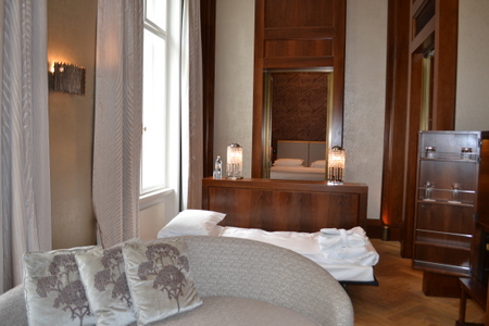 Our suite at the Park Hyatt Vienna