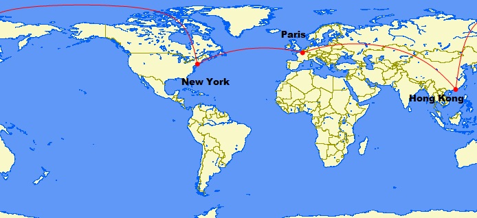 How to Book Europe AND Asia on ONE US Airways Award Ticket