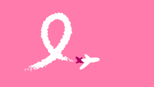 Post Your Boarding Pass to Increase Breast Cancer Donations